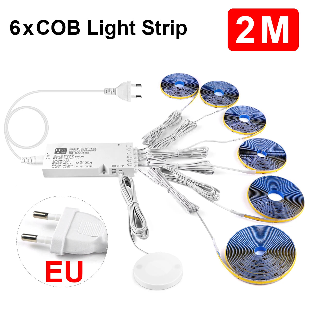 רצועת LED עם חיישן מגע