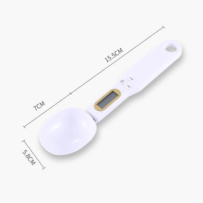משקל דיגיטלי מיני לכף - משקל מזון למטבח עם LCD (0.1-500 גרם)